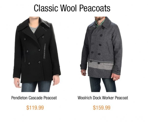 types of peacoats