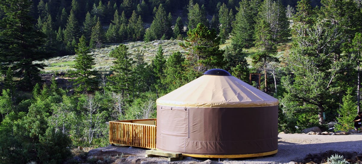 "Yurting" for a Change Why You Should Stay in a Wyoming Yurt Sierra