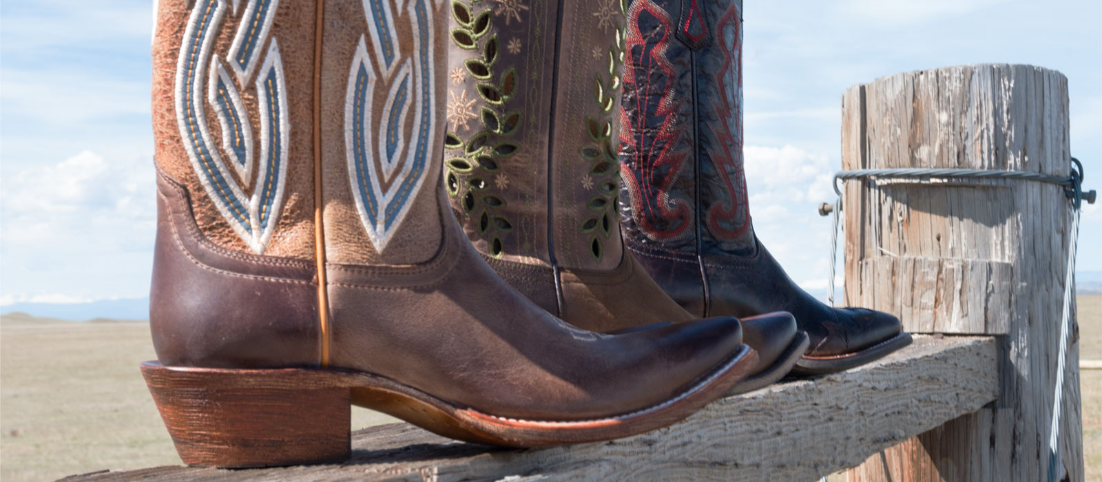 womens leather sole cowboy boots