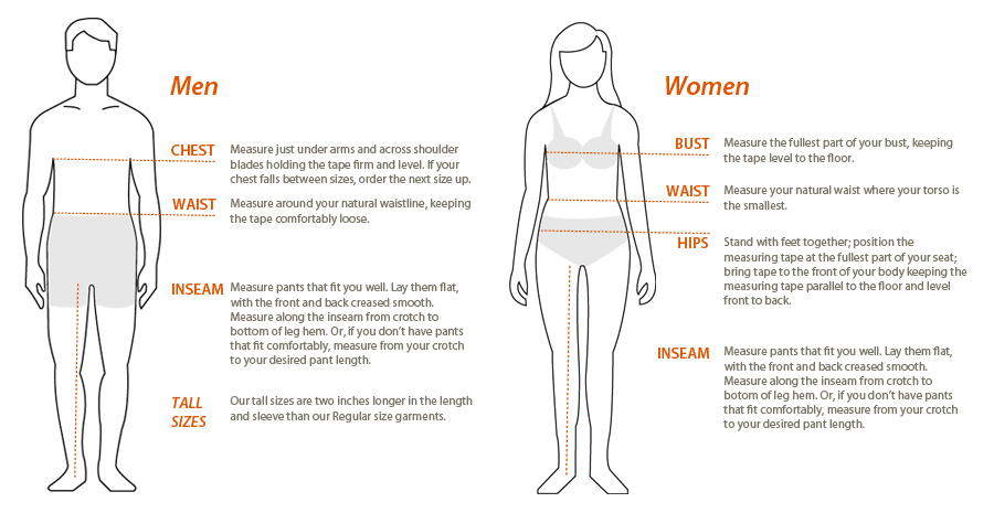 Official Carhartt Women's Clothing Size & Fit Guide