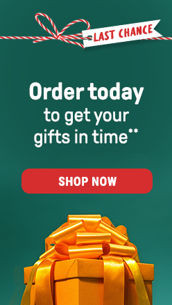 Order today to get your gifts in time!